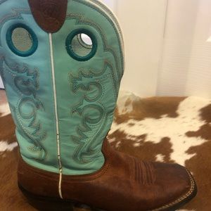 Ariat turquoise boots